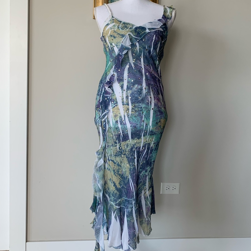 Beautiful summer midi lightweight dress
